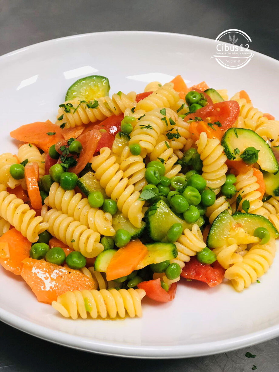 Fusilli primavera, un primo piatto fresco, semplice e leggero